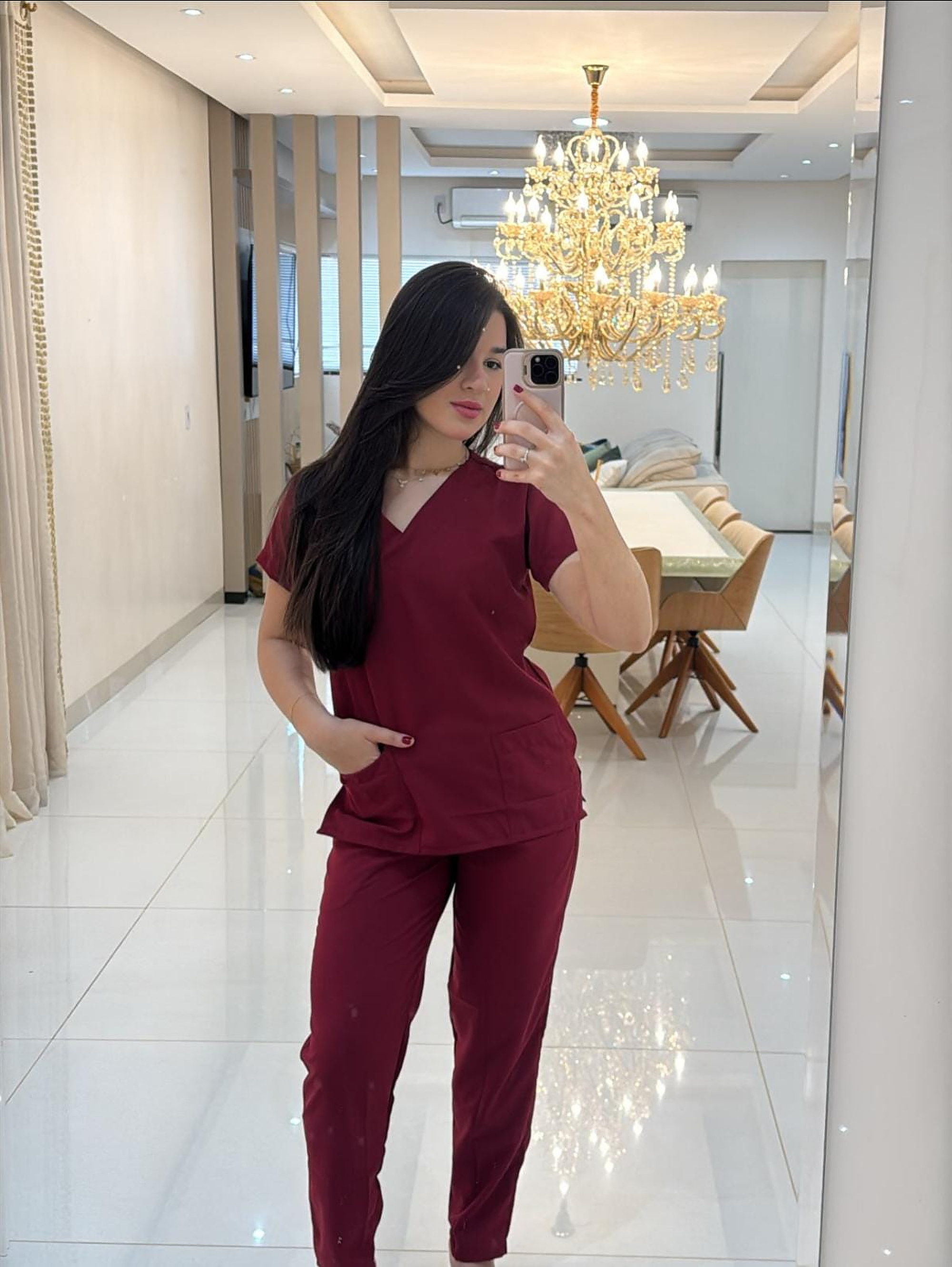 Scrub Madame Clássico — peça da coleção Madame Scrub
